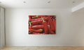 Canvasschilderij Chilipepers 60x90cm