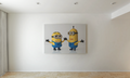 Canvasschilderij Minions 60x90cm