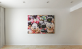 Canvasschilderij Mickey & Minni Mouse 60x90cm